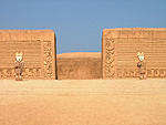 Trujillo - Perú 
La entrada a Chan Chan, la ciudad de adobe más grande del mundo. Albergó en su mejor momento a 100 mil habitantes de la cultura...