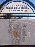 A streetmap of downtown Cuernavaca