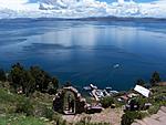 Puno - Perú 
Lago Titicaca visto desde la isla Taquile. 
Titicaca Lake seen from Taquile island.