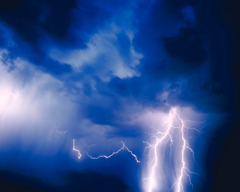 trueno azul