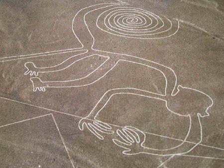 Ica - Perú
Uno de los lugares más misteriosos del mundo, en Nazca se encuentran mas de 300 geoglifos gigantescos.

One of the most misterious places in the world, in Nazca there are more than 300 giant geoflyphs.